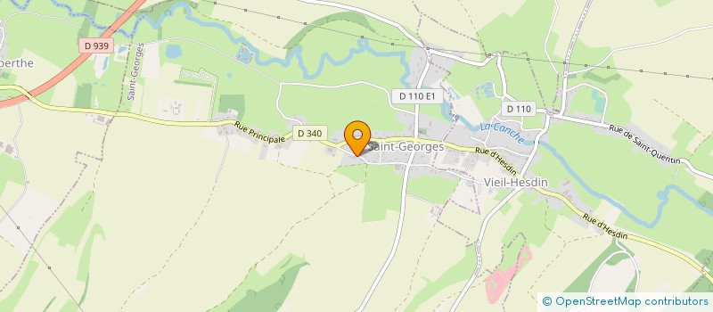 localisation de l'entreprise M7V  LE PARCQ