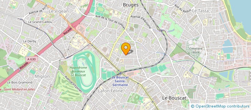 localisation de l'entreprise M8 à BRUGES