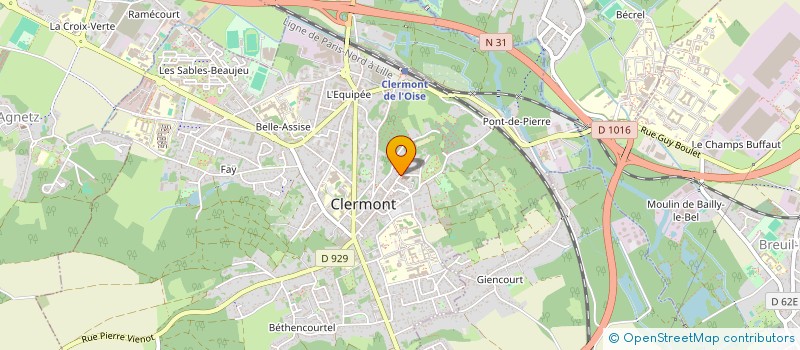 localisation de l'entreprise M82 PROJECT à CLERMONT