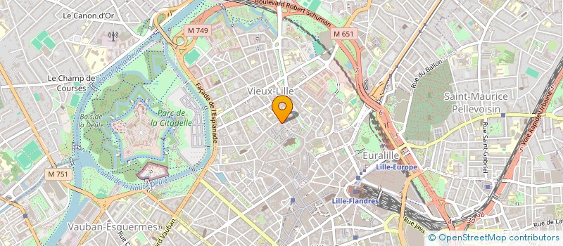 localisation de l'entreprise M87 à LILLE