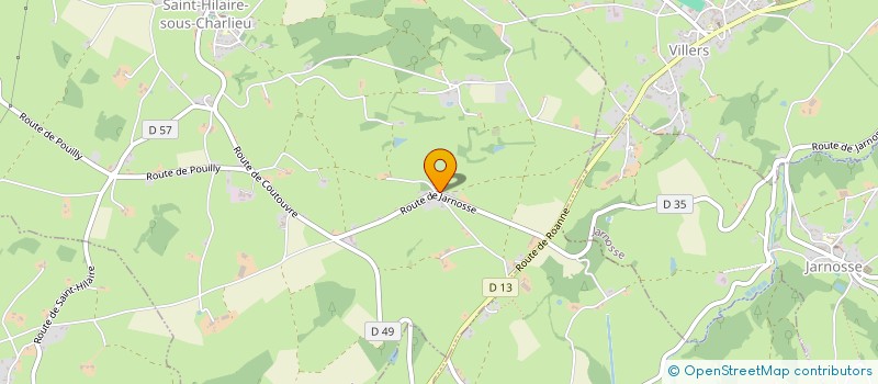 localisation de l'entreprise M87  SAINT-HILAIRE-SOUS-CHARLIEU