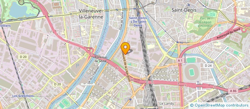 localisation de l'entreprise M9 INVESTISSEMENTS à SAINT-DENIS