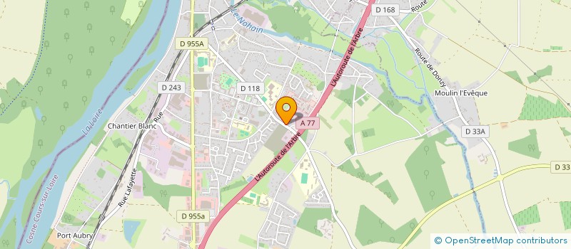 localisation de l'entreprise M971SF à COSNE-COURS-SUR-LOIRE