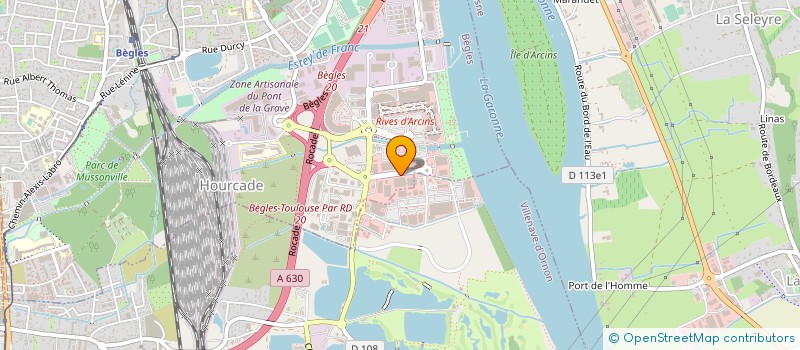 localisation de l'entreprise MA 168 à BEGLES