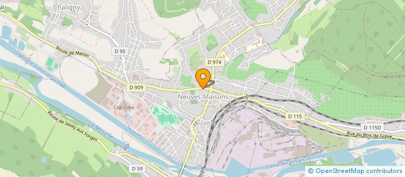 localisation de l'entreprise MA 2O  NEUVES-MAISONS