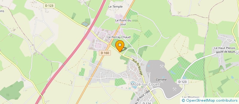 localisation de l'entreprise MA 3S MAINE ANJOU SERRUTIQUE SECUR SERVI à MOZE-SUR-LOUET