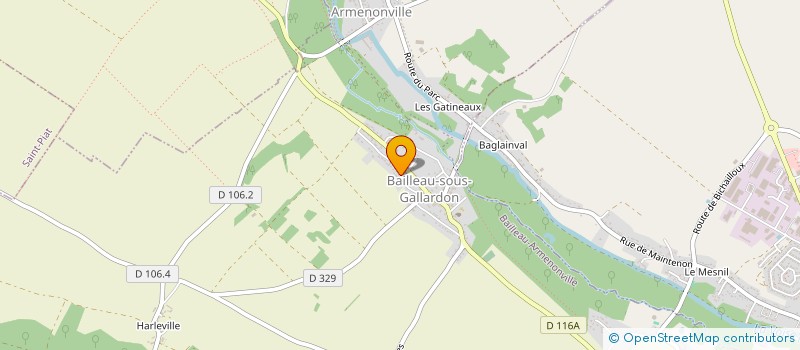localisation de l'entreprise MA 4L MOD'AIDE à BAILLEAU-ARMENONVILLE