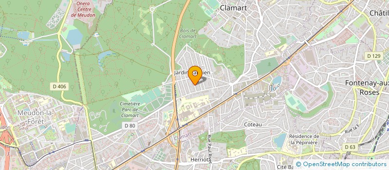 localisation de l'entreprise MA-6-VAN à CLAMART