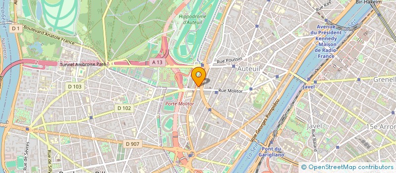 localisation de l'entreprise MA 63  PARIS