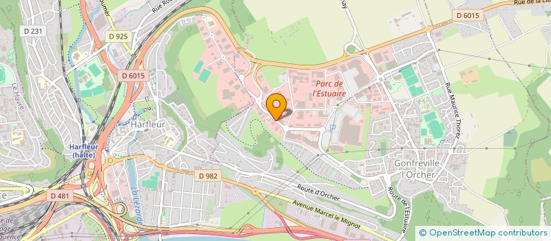 localisation de l'entreprise MA 76 OUEST  DOMPIERRE-SUR-MER