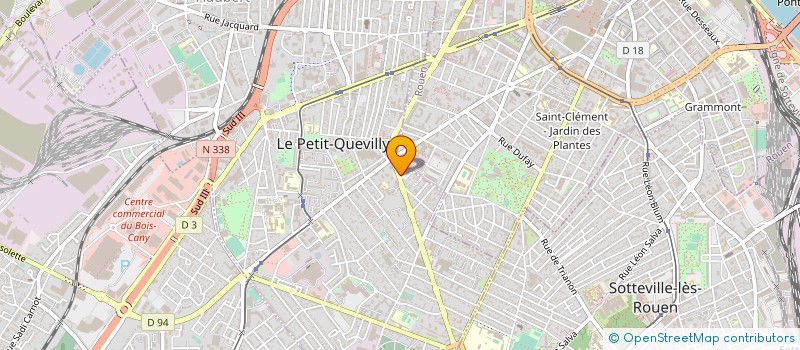 localisation de l'entreprise MA 76 SUD à LE PETIT-QUEVILLY