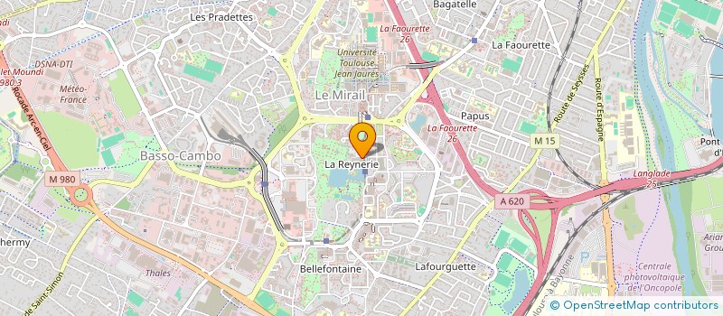 localisation de l'entreprise MA à TOULOUSE
