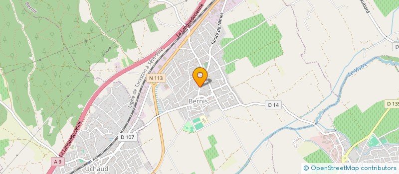 localisation de l'entreprise MA  BERNIS