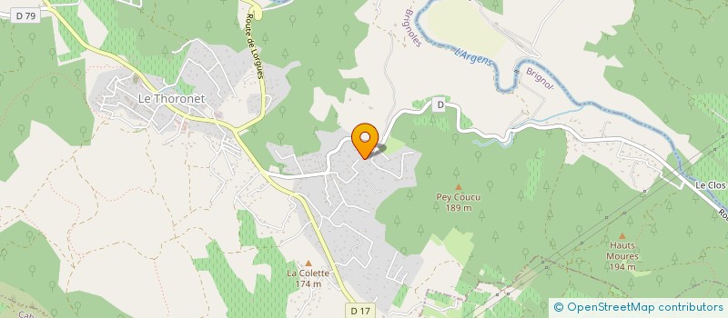 localisation de l'entreprise MA'A MAOHI  LE THORONET