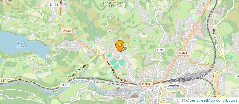 localisation de l'entreprise MA'AM  LOURDES