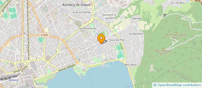 localisation de l'entreprise MA ANNEMASSE à ANNECY