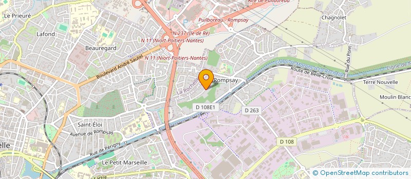 localisation de l'entreprise MA - AULOUP  PERIGNY