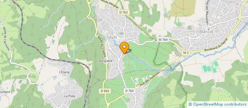 localisation de l'entreprise MA.BA  CLERMONT-FERRAND