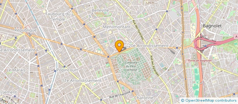 localisation de l'entreprise MA BAT  PARIS