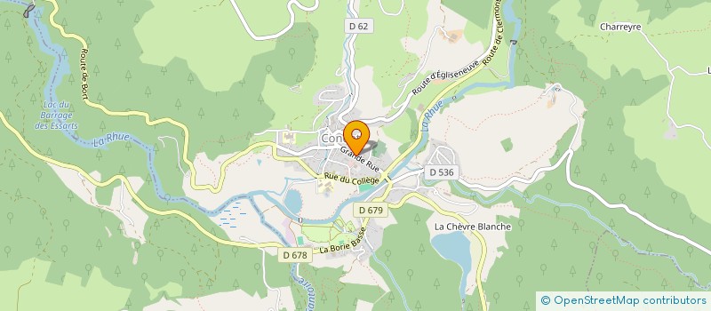 localisation de l'entreprise MA BELLE FRANCE à CONDAT