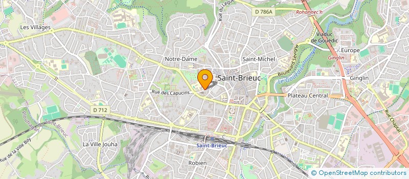 localisation de l'entreprise MA BELLE MENUISERIE à SAINT-BRIEUC