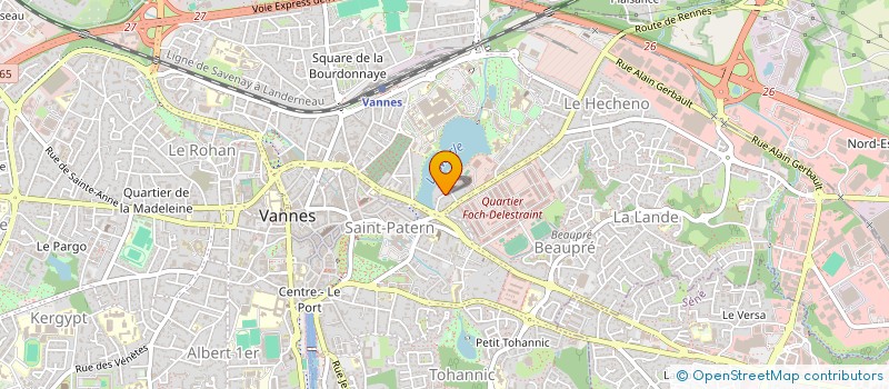 localisation de l'entreprise MA BOHEME à VANNES