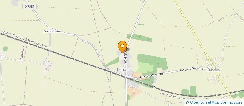 localisation de l'entreprise MA BONNE ETOILE  MAISON-ROUGE