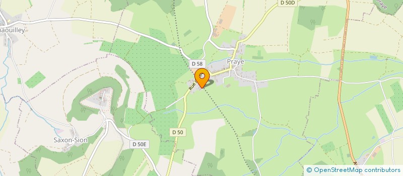 localisation de l'entreprise MA BONNE ETOILE PRAYE  PRAYE