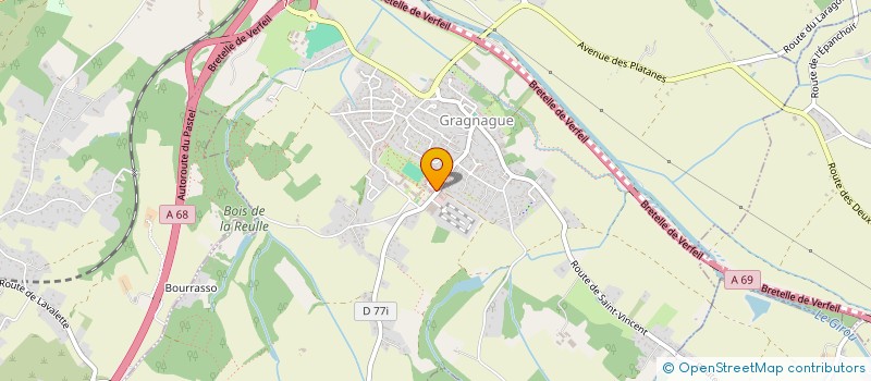 localisation de l'entreprise MA BOUQUETIERE  GRAGNAGUE