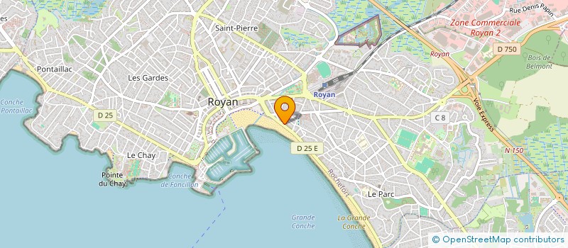 localisation de l'entreprise MA BRISE  ROYAN