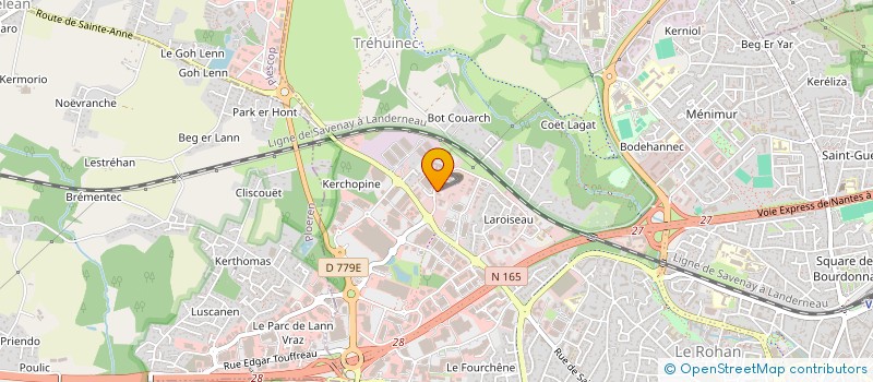 localisation de l'entreprise MA BRO à VANNES