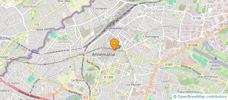 localisation de l'entreprise MA BULLE BIEN ETRE  ANNEMASSE