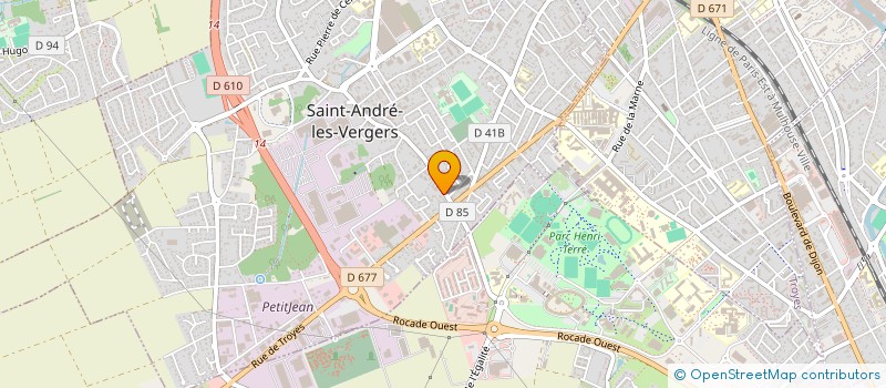 localisation de l'entreprise MA BULLE POLONAISE à TROYES
