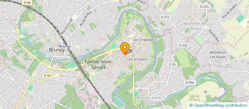 localisation de l'entreprise MA BULLE ZEN à EPINAY-SOUS-SENART