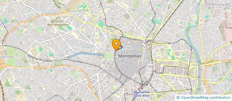 localisation de l'entreprise (MA!CA) à MONTPELLIER