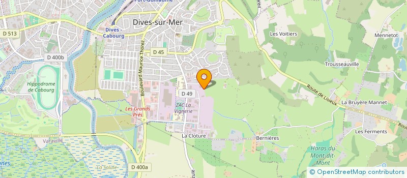 localisation de l'entreprise MA CABANE  PORT-BAIL-SUR-MER