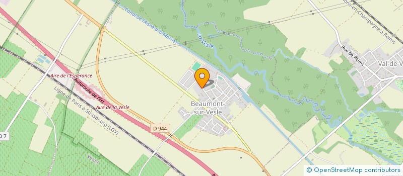 localisation de l'entreprise MA CABANE LEA  BEAUMONT-SUR-VESLE