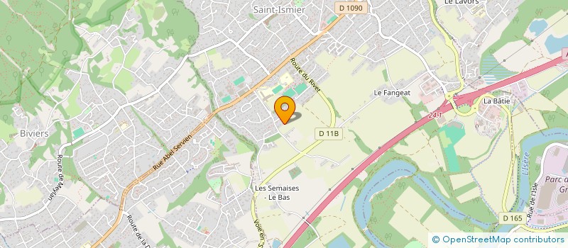 localisation de l'entreprise MA CAK à SAINT-ISMIER