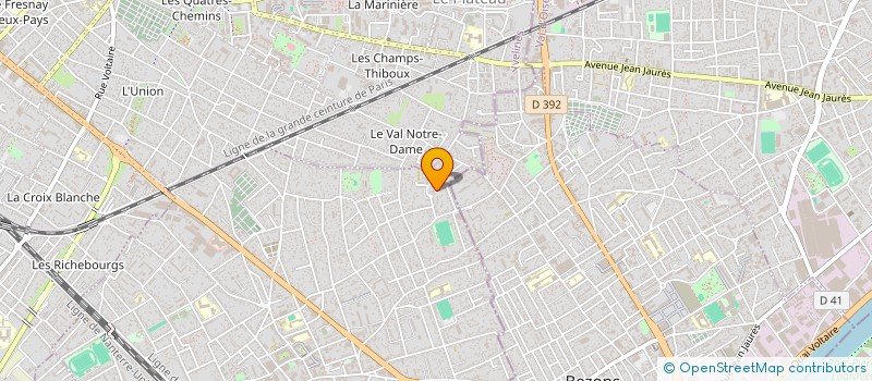 localisation de l'entreprise MA CAPSULE CHIC  HOUILLES