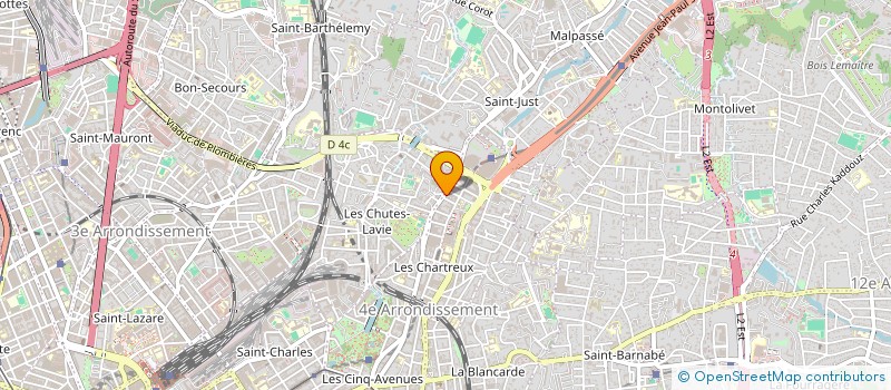 localisation de l'entreprise MA CASA NOVA à MARSEILLE 4EME