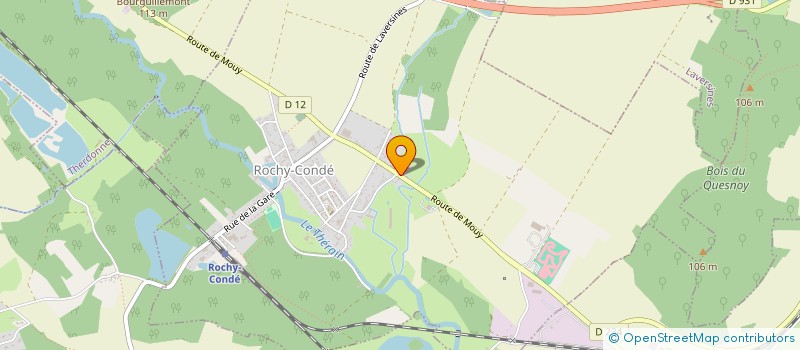 localisation de l'entreprise MA.CE  ROCHY CONDE