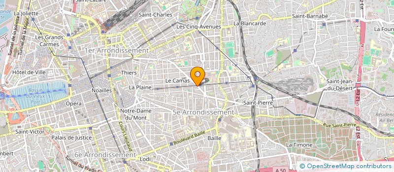 localisation de l'entreprise MA CHAMBRE JEUX THEMES à MARSEILLE