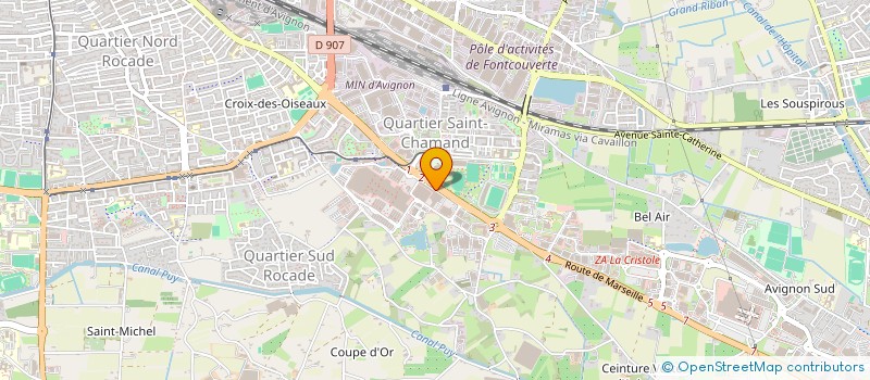 localisation de l'entreprise MA CHE  AVIGNON