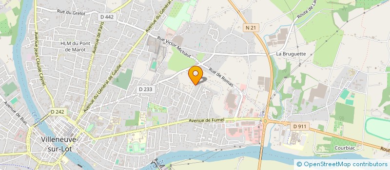 localisation de l'entreprise MA-CHRISTIANAZURA  VILLENEUVE-SUR-LOT