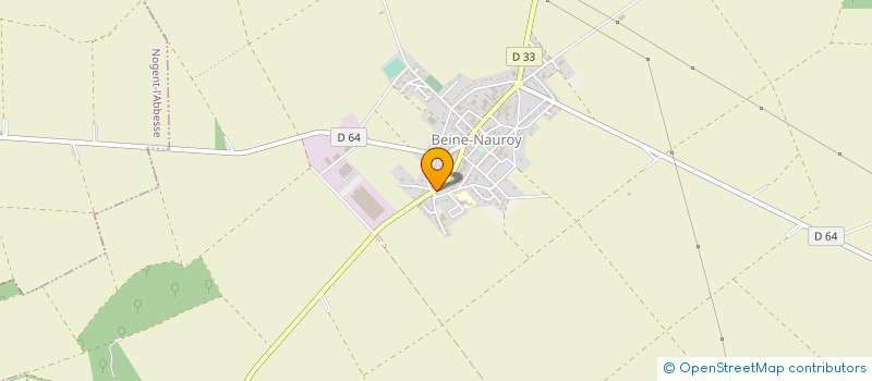 localisation de l'entreprise MA'CLIM  BEINE-NAUROY