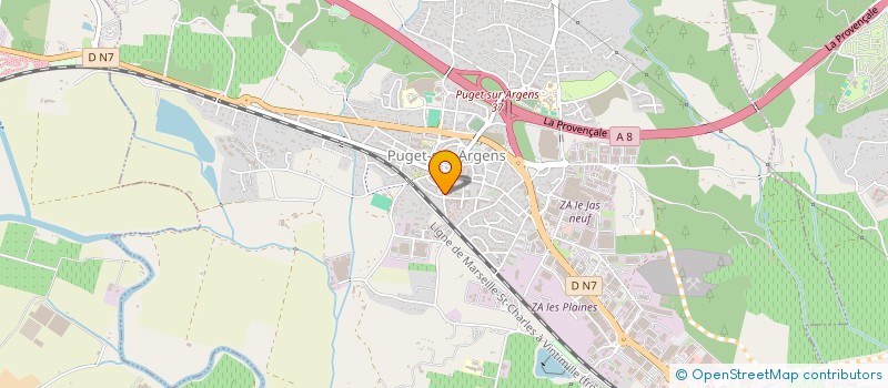 localisation de l'entreprise MA CLINIQUE AUDIO 4  PUGET-SUR-ARGENS