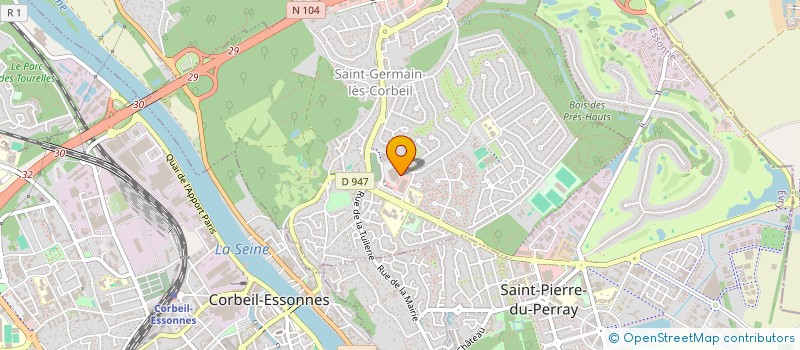 localisation de l'entreprise MA CLOPE ELECTRO à SAINT-GERMAIN-LES-CORBEIL