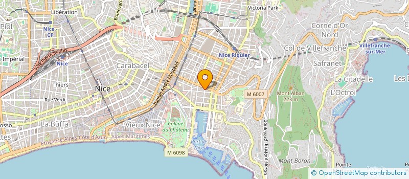 localisation de l'entreprise MA & CO à NICE