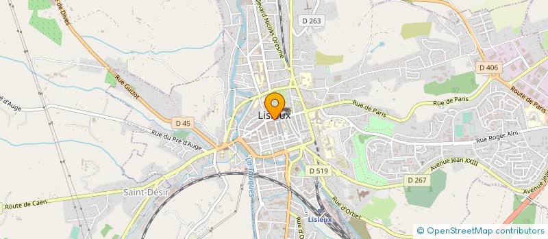 localisation de l'entreprise MA.CO.JU.LO. à LISIEUX