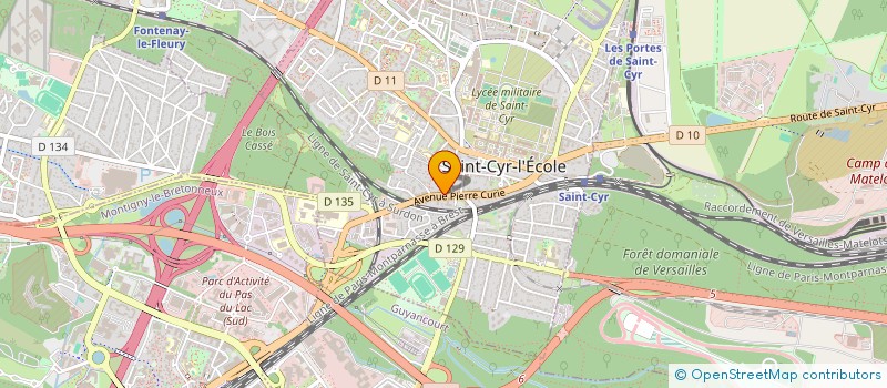 localisation de l'entreprise MA COACH EN OR à SAINT-CYR-L'ECOLE